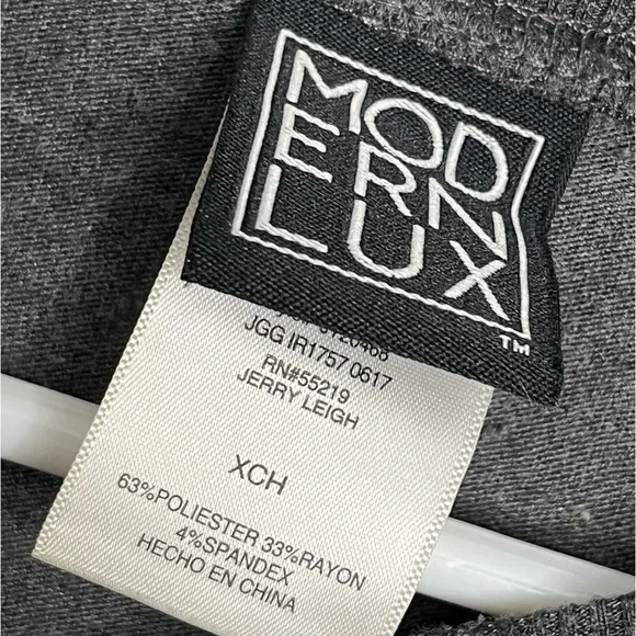 Cat Face Head Sweater / silver and gray Modern Lux Brand Size XS - Picture 3 of 6